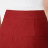 Katoenen gabardine jersey broek, rood Katoenen gabardine jersey broek, rood