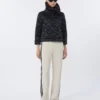 Katoenen jersey broek, ecru