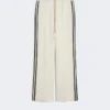 Katoenen jersey broek, ecru