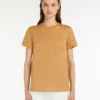 Katoenen jersey T-shirt, camel Katoenen jersey T-shirt, camel