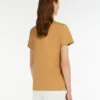 Katoenen jersey T-shirt, camel Katoenen jersey T-shirt, camel