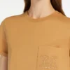 Katoenen jersey T-shirt, camel Katoenen jersey T-shirt, camel