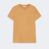 Katoenen jersey T-shirt, camel Katoenen jersey T-shirt, camel
