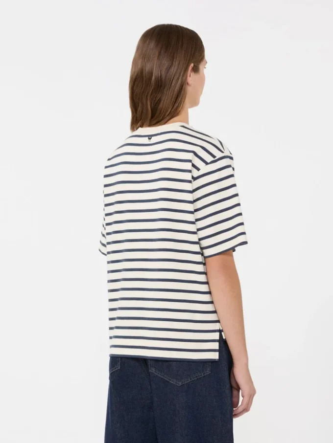 Katoenen jersey T-shirt, ecru Katoenen jersey T-shirt, ecru