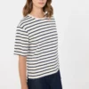 Katoenen jersey T-shirt, ecru Katoenen jersey T-shirt, ecru