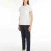 Katoenen jersey T-shirt, optisch wit Katoenen jersey T-shirt, optisch wit