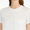 Katoenen jersey T-shirt, optisch wit Katoenen jersey T-shirt, optisch wit