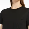 Katoenen jersey T-shirt, zwart Katoenen jersey T-shirt, zwart