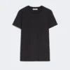 Katoenen jersey T-shirt, zwart Katoenen jersey T-shirt, zwart