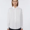 Katoenen Oxford-overhemd, wit Katoenen Oxford-overhemd, wit
