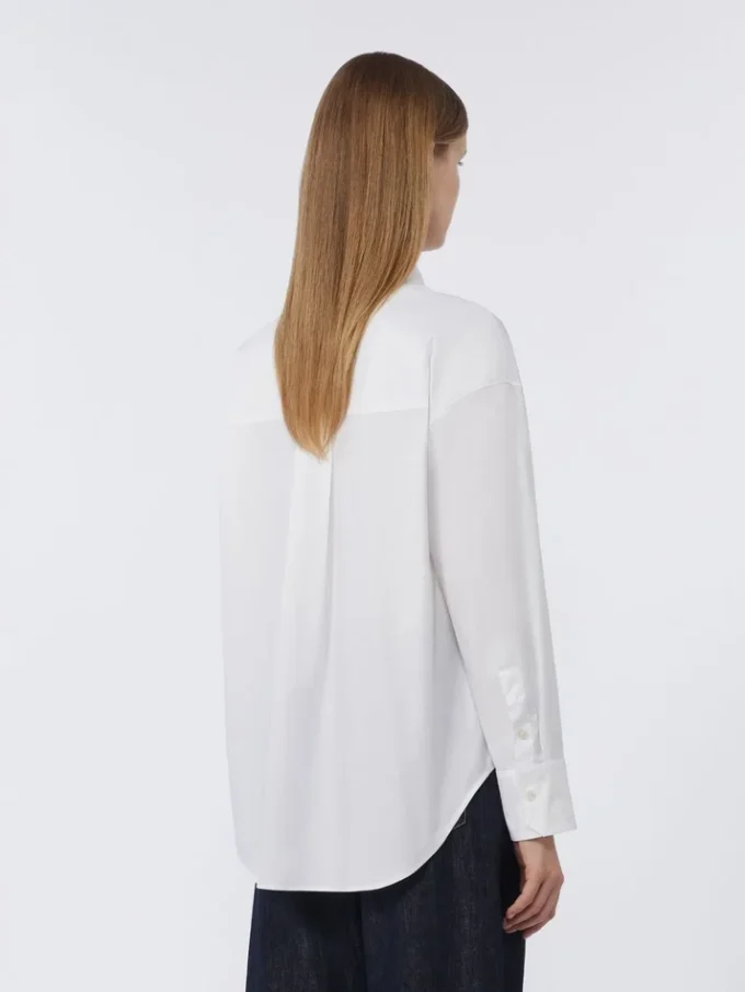 Katoenen Oxford-overhemd, wit Katoenen Oxford-overhemd, wit