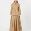 Katoenen popeline rok, desert Katoenen popeline rok, desert