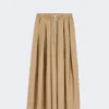 Katoenen popeline rok, desert Katoenen popeline rok, desert