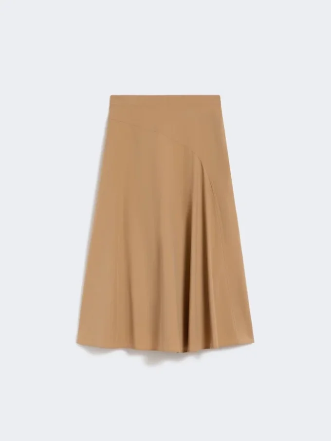 Katoenen popeline rok, tabak Katoenen popeline rok, tabak