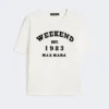 Katoenen T-shirt met grafische print, wit Katoenen T-shirt met grafische print, wit