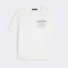 Katoenen T-shirt met grafische print, wit Katoenen T-shirt met grafische print, wit