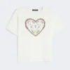 Katoenen T-shirt met grafische print, wit Katoenen T-shirt met grafische print, wit