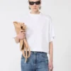 Katoenen T-shirt, optisch wit Katoenen T-shirt, optisch wit