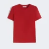 Katoenen T-shirt, rood Katoenen T-shirt, rood