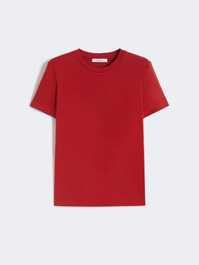Katoenen T-shirt, rood Katoenen T-shirt, rood