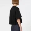 Katoenen T-shirt, zwart Katoenen T-shirt, zwart