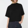 Katoenen T-shirt, zwart Katoenen T-shirt, zwart