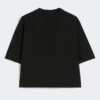 Katoenen T-shirt, zwart Katoenen T-shirt, zwart