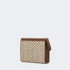Klein zakje van katoenjacquard, zwart