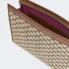 Klein zakje van katoenjacquard, zwart