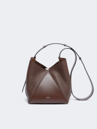 Kleine bucket bag, cacao