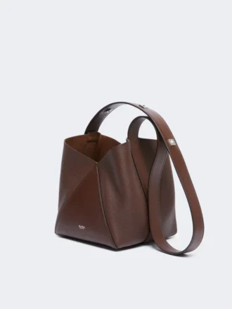 Kleine bucket bag, cacao
