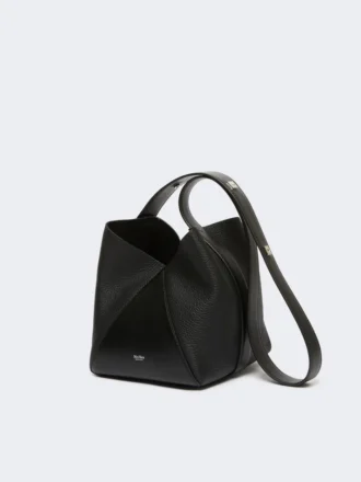 Kleine bucket bag, zwart