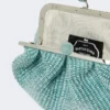 Kleine pasticcino-tas met raffia-effect, olie Kleine pasticcino-tas met raffia-effect, olie