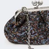 Kleine Pasticcino-tas van boucléwol, avio Kleine Pasticcino-tas van boucléwol, avio