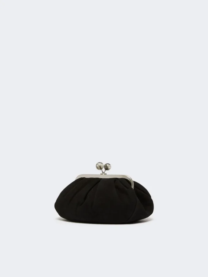 Kleine suède Pasticcino-tas, zwart Kleine suède Pasticcino-tas, zwart