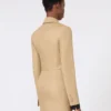 Kort jasje van linnen twill, camel Kort jasje van linnen twill, camel