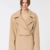 Korte bovenkleding van Pure Wool, karamel Korte bovenkleding van Pure Wool, karamel
