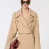 Korte bovenkleding van Pure Wool, karamel Korte bovenkleding van Pure Wool, karamel
