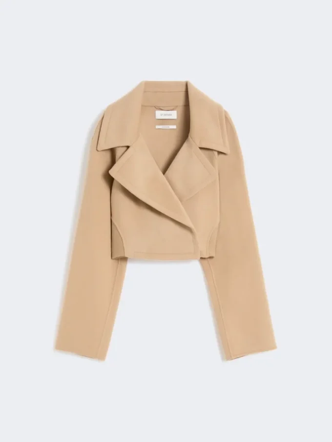 Korte bovenkleding van Pure Wool, karamel Korte bovenkleding van Pure Wool, karamel