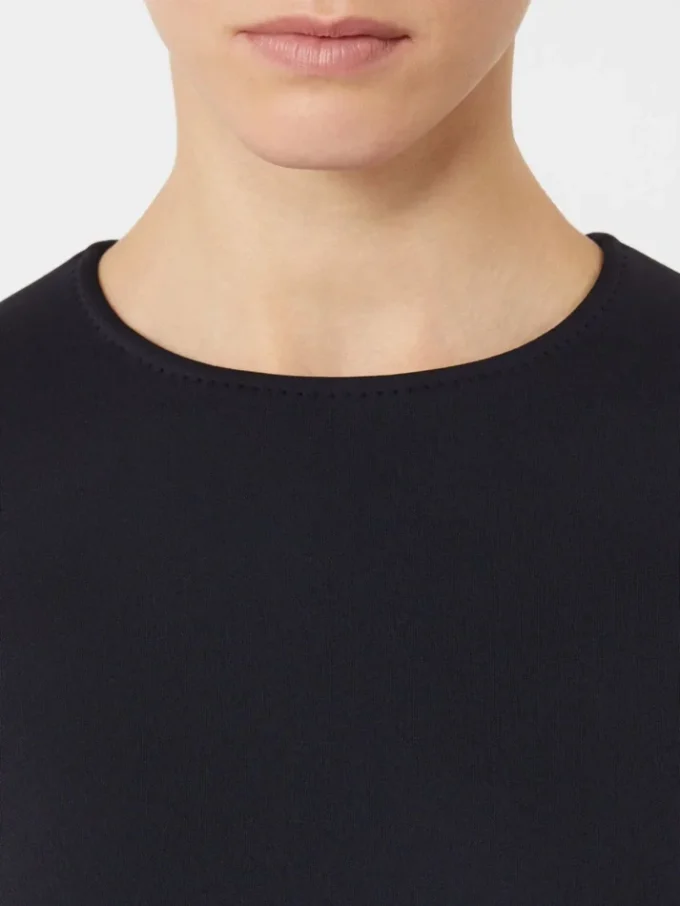 Korte jurk van scuba-jersey, ultramarijnblauw Korte jurk van scuba-jersey, ultramarijnblauw