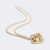 Lange ketting met pasticcino-tasbedeltje, goud Lange ketting met pasticcino-tasbedeltje, goud