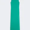 Lange, lichtgewicht cady-jurk, groen Lange, lichtgewicht cady-jurk, groen