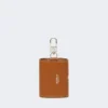 Leren oortelefoonetui, roestkleur Leren oortelefoonetui, roestkleur