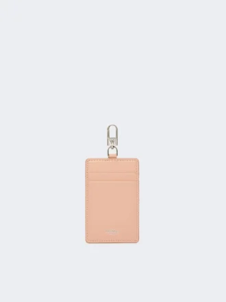 Leren pasjeshouder, roze Leren pasjeshouder, roze