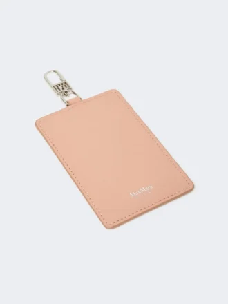 Leren pasjeshouder, roze Leren pasjeshouder, roze