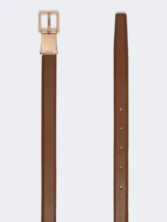 Leren riem, bruin