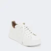 Leren sneakers, optisch wit Leren sneakers, optisch wit