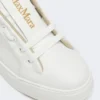 Leren sneakers, optisch wit Leren sneakers, optisch wit