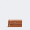 Leren telefoonetui, amberbruin Leren telefoonetui, amberbruin