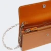 Leren telefoonetui, roestkleur Leren telefoonetui, roestkleur